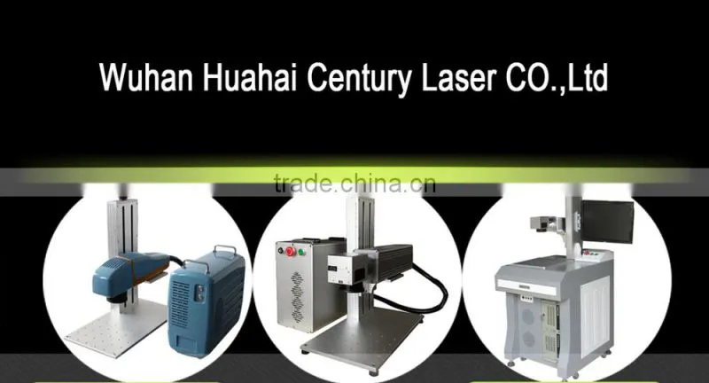 Huahai laser 20W fiber laser marking machine for metal on promotion