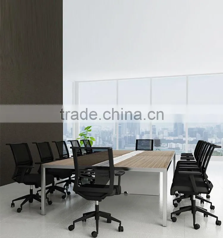 conference table round glass table top meeting