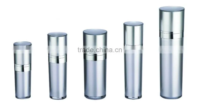 perfume acrylic bottle/lotion pump display stand made in china