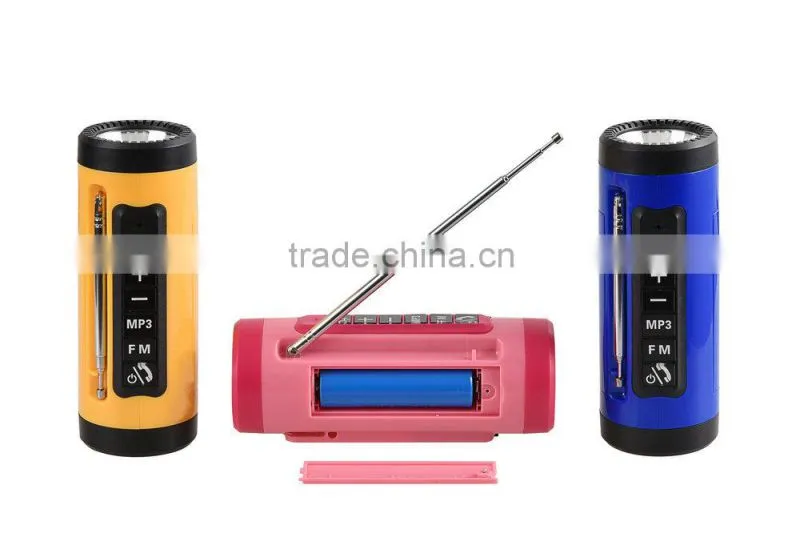 New Mp3 Phone Music Player Laptop Computer PC USB Speaker with led flashlight