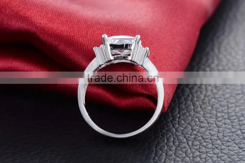 Hot sale wedding diamond latest gold finger ring designs for girls