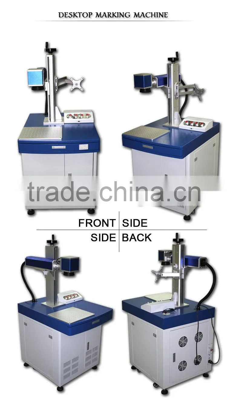 10W/20W/30W desktop laser marking machine for Key ring