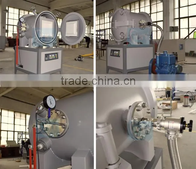 CE certified 1200C High Temperature Lab Vacuum Brazing Furnace