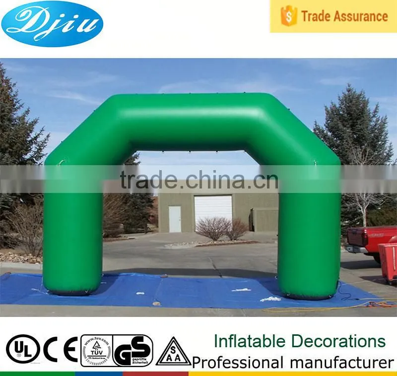 DJ-GM- 16 green wholesale wedding arch inflatable arch garden arch outdoor decoration