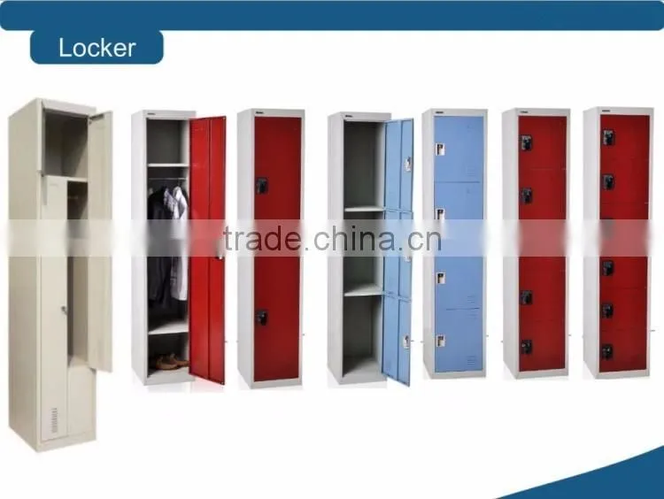 2 Door Clothing Steel Locker Wardrobe