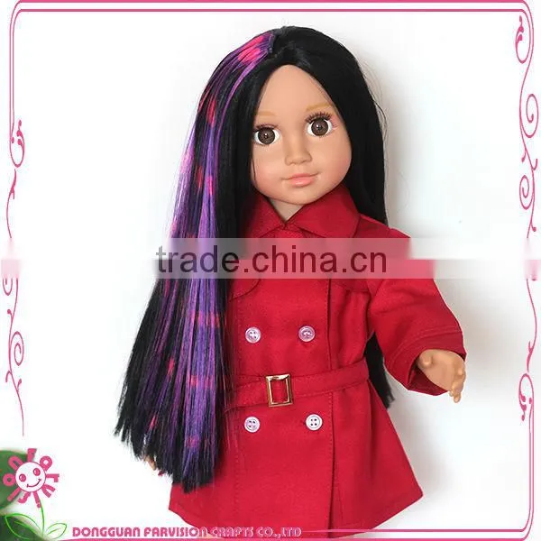 Traight kids afro wigs for american dolls
