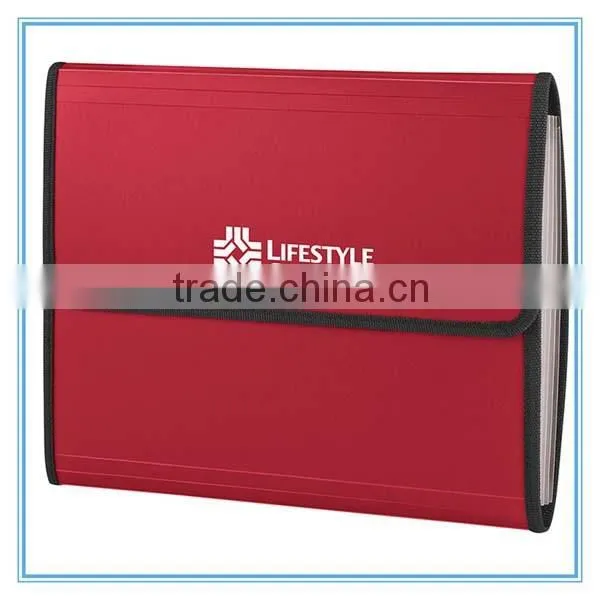 2015 Hot selling A4 PP office portfolio organizer