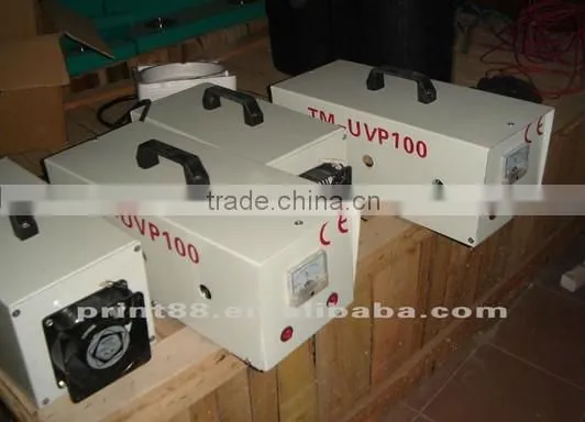 TM-UVP100 Portable UV curing machine for drying printing UV ink