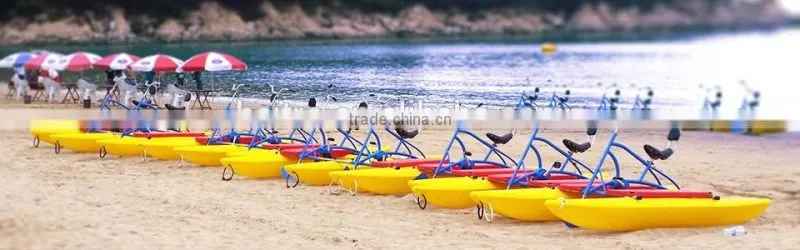 amusement park equipment water bike pedal boats for sale water park china supplier