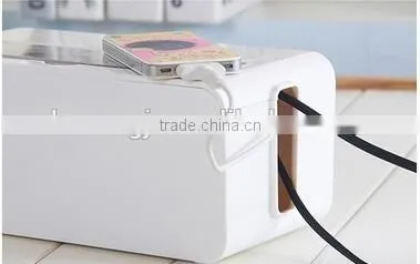 Socket Plug Cable Storage Box Wire Management Children Safety Tidy Home Solution
