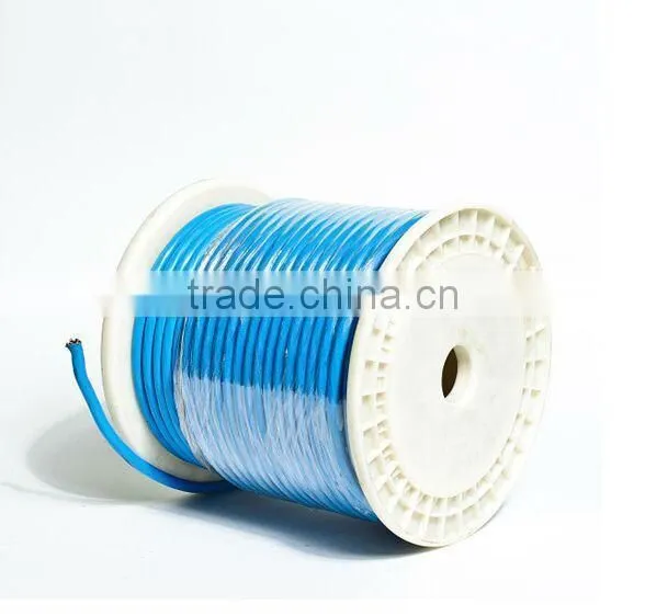 flame resistant low smoke FRLS copper conductor PVC insulation low voltage round or flat electric wire cable 25mm 2.5mm