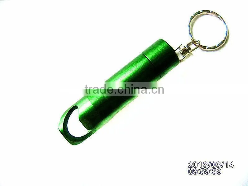 Aluminum 3 LED Key Chains with opener