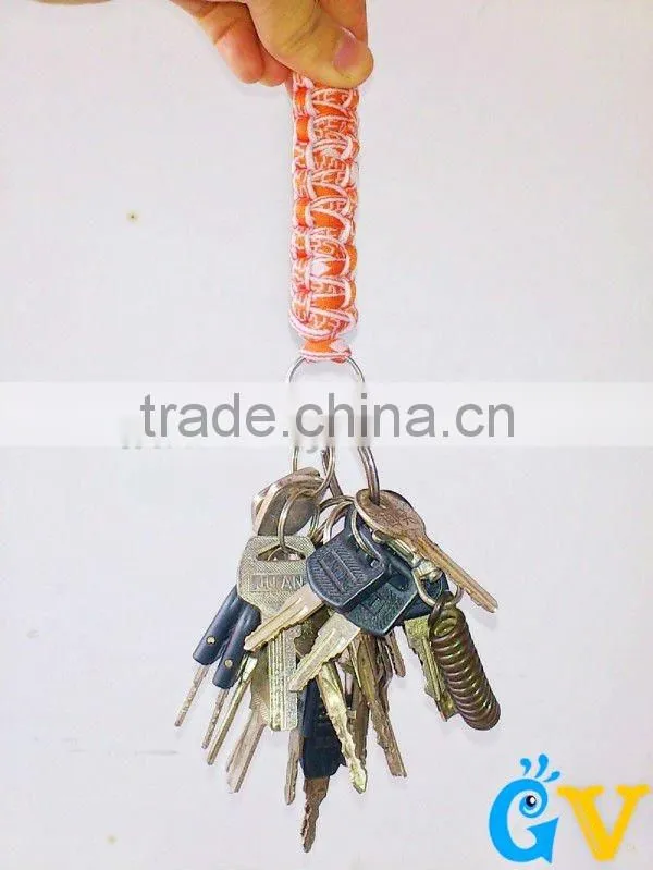 Florida Gators Team Paracord 550 Survival Keychain for Holding Keys Knif