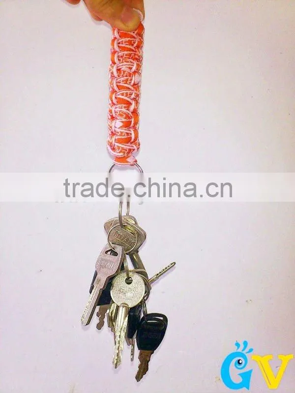 Florida Gators Team Paracord 550 Survival Keychain for Holding Keys Knif
