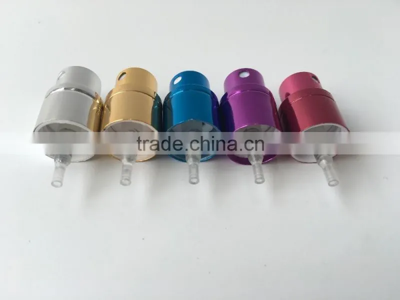Hotsale 15/410 aluminium perfume sprayer for perfume bottle