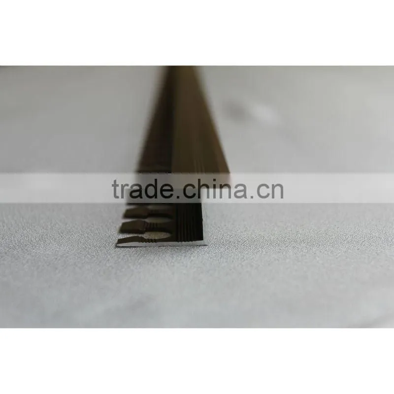 Aluminum tile trim