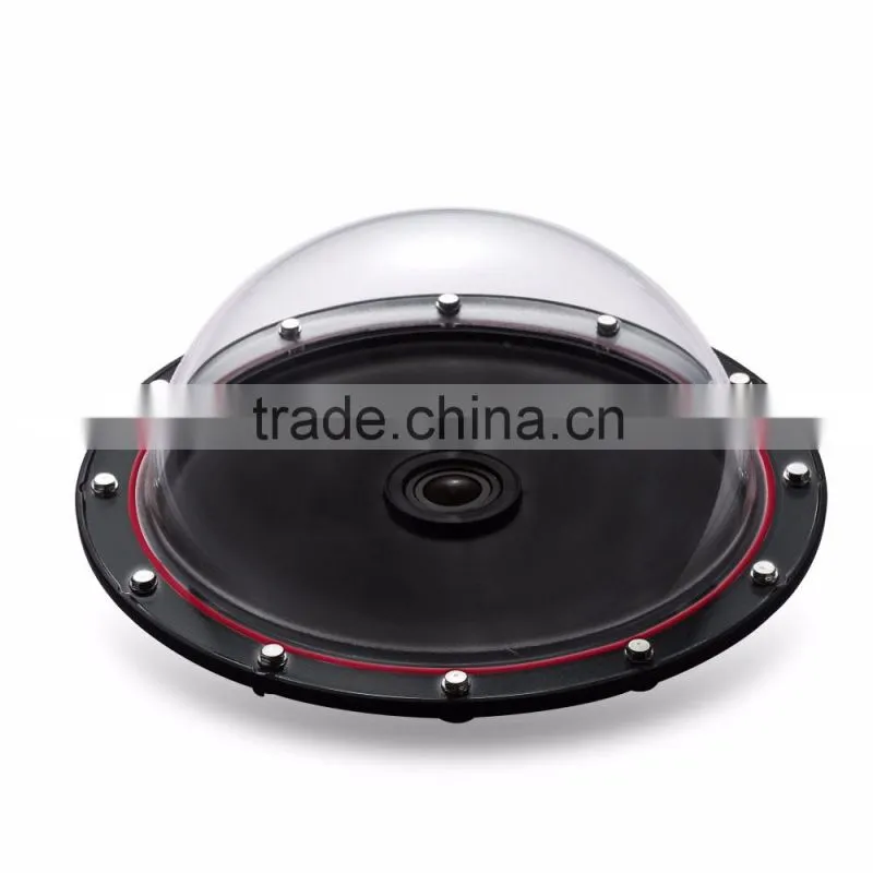 New arrival Telesin brand ABS-Plasctic professional waterproof dome port for Go pro action camera Hero4&3+