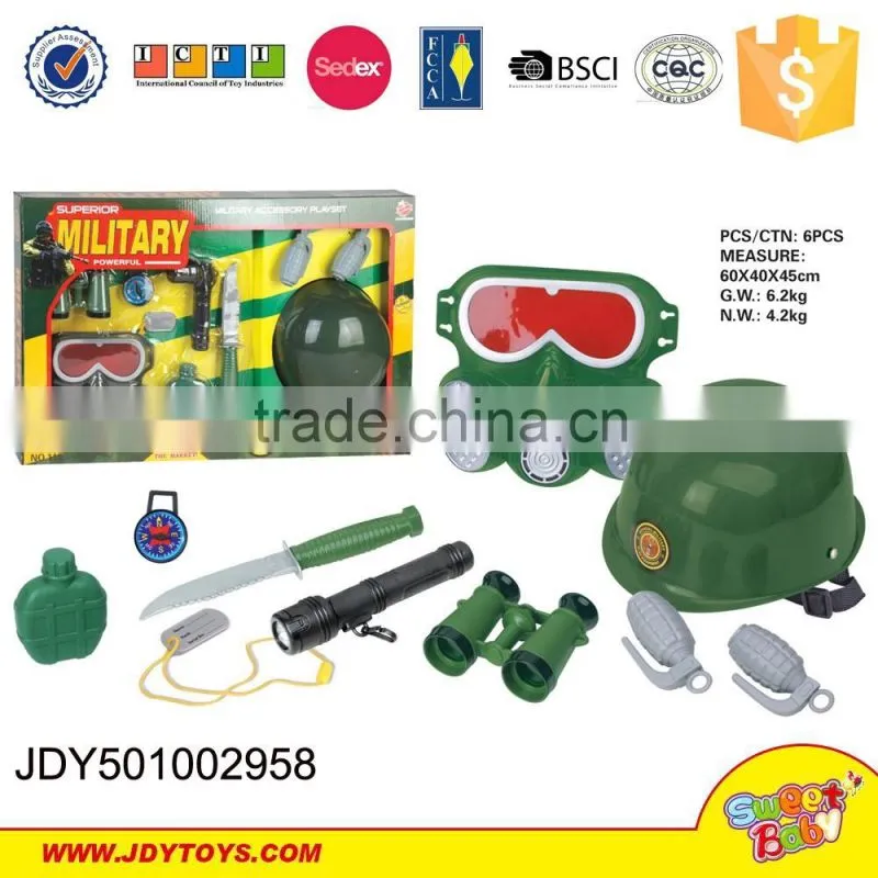 Wholesale plastic kids toy play children game toy police set