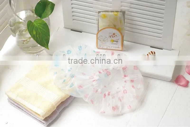 Dacron shower cap,bathing cap ,waterproof material