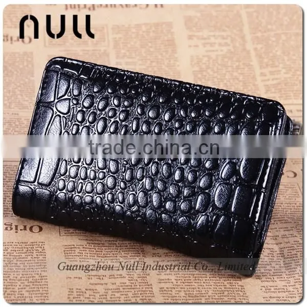 free style wholesale crocodile material fashion wallet ladies party purse