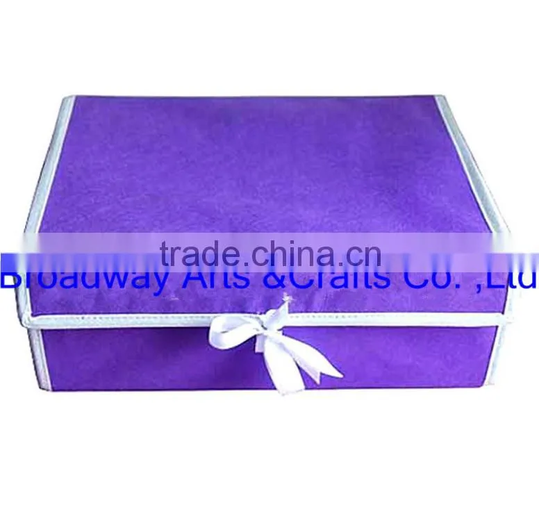 oxford fabric storage box for shoe or toy