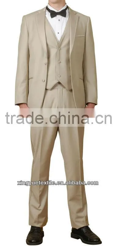 Elegant beige tuxedo