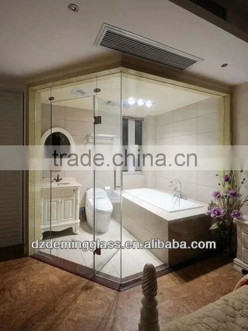 EN12150 and AS/NZS2208:1996 Accredited 8mm Tempered Shower Glass