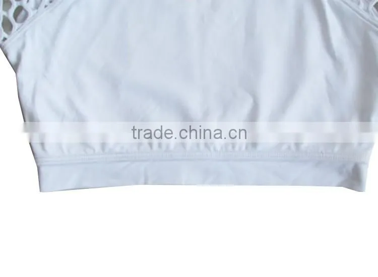 Fashion pure white color lady's short coat summer clothes