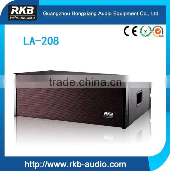 LA-208 creative 2 way line array cheap speakers/mini speaker
