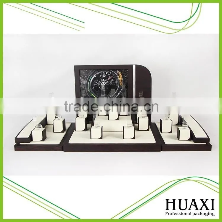 2016 Acrylic Wooden Watch Freestanding Display Rack