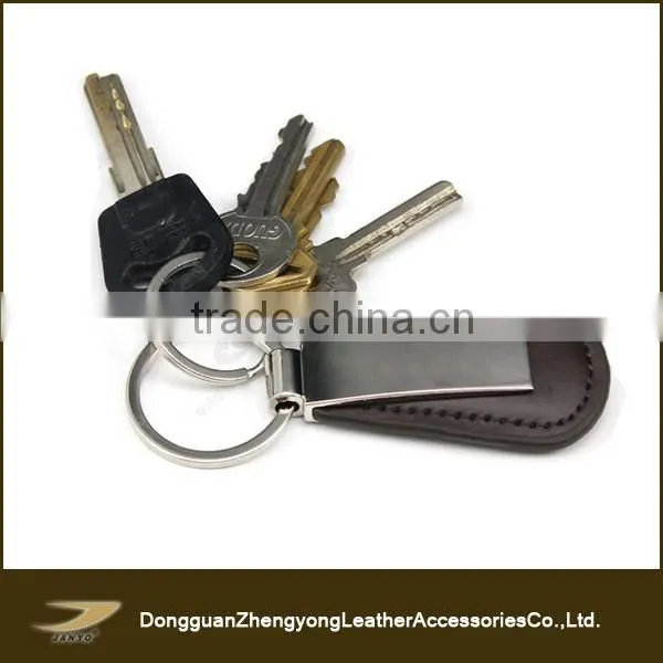 Wholesale customized high-grade leather keychain