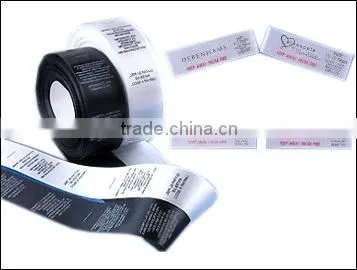 On Run Registration Letterpress Flexo care label washing label printing machine