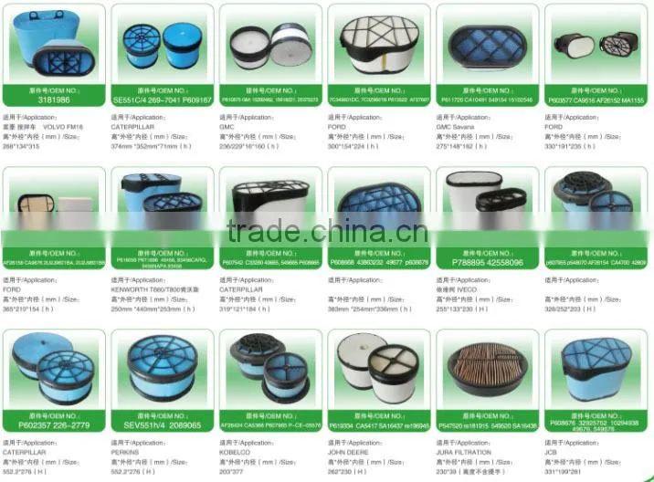 donaldson filter spare parts for air compressor P608766 P785965