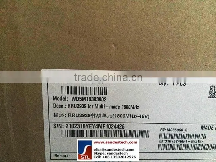 Huawei RRU3939 GL RRU3935 02310YFB WD5M18393903 Huawei DBS3900
