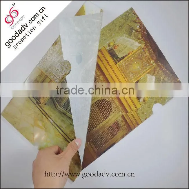 Office tools cheap a4 pp folder plastic clear file folder
