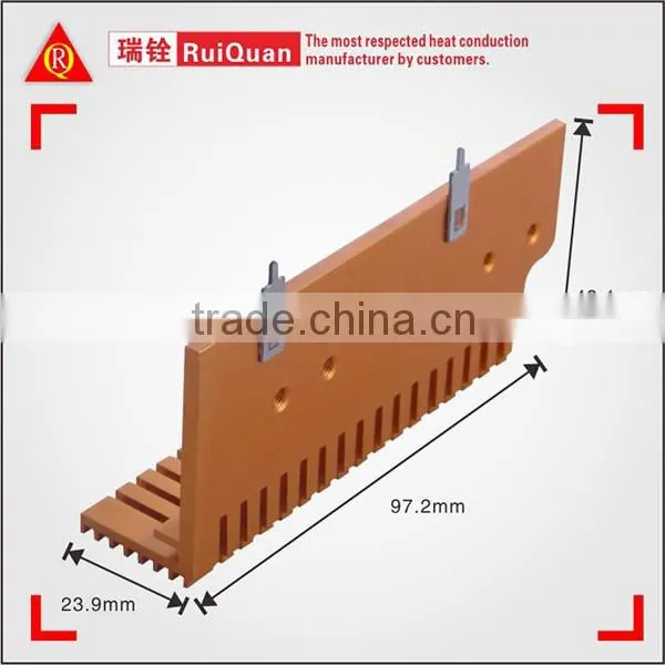 golden surface with low price Heat Sinks
