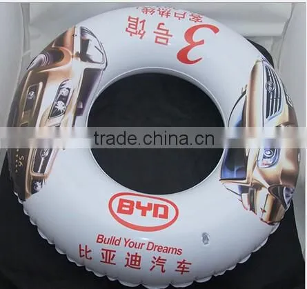 2016 high quality safety,plastic PVC swimming laps, inflatable swim ring