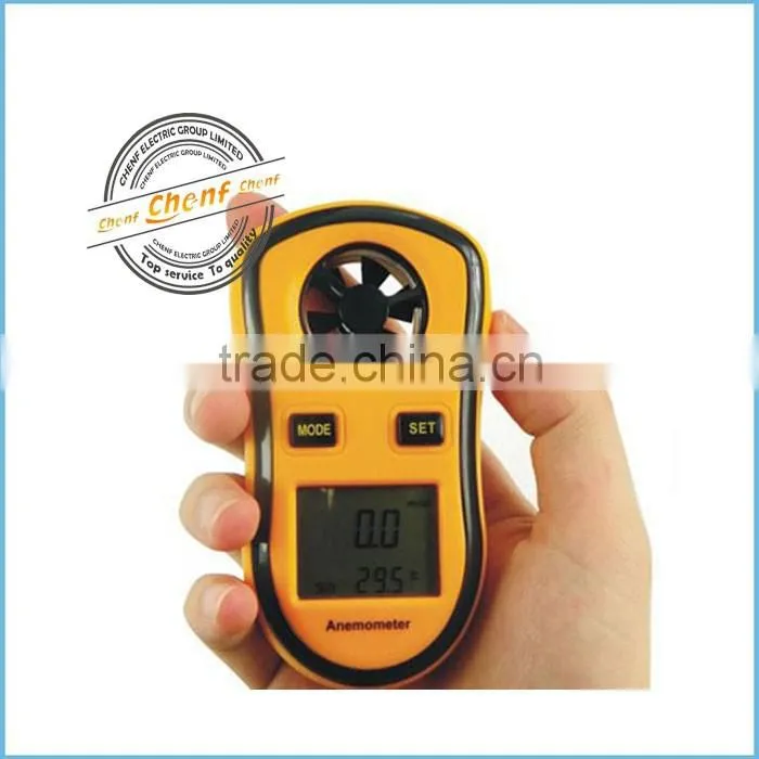 Cheaper Digital LCD Wireless Wind anemometer for measuring wind speed