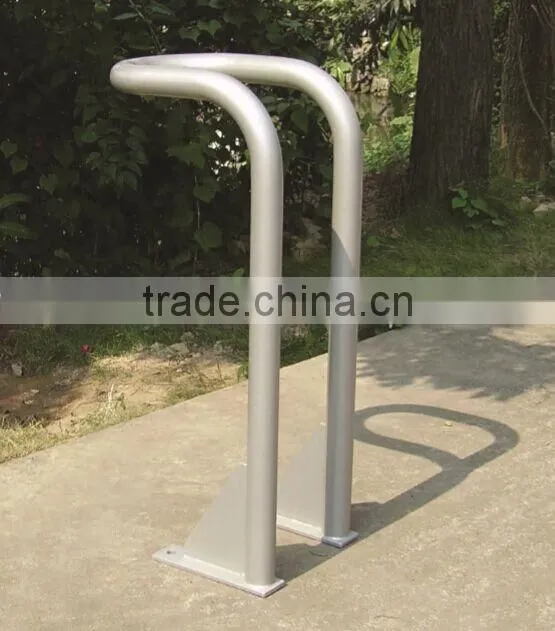 Outdoor bike parking rack metal bicycle carrier