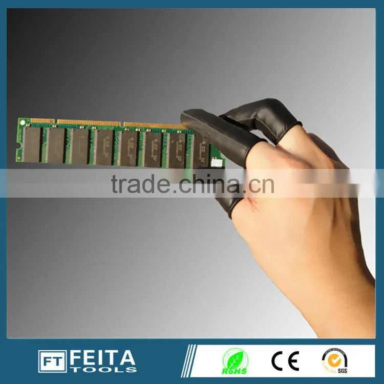 Anti-static ESD Black Latex Finger Cot