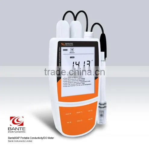 Bante904P Portable Conductivity/TDS/Salinity/DO Analyzer