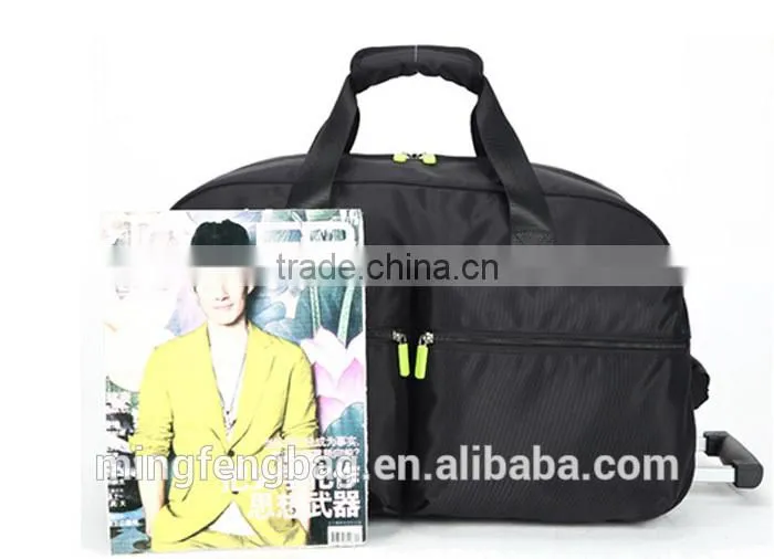 Custom High Quality Fashionable Multifunction Waterproof Large Capacity Tote Travel Trolley Luggage Bag