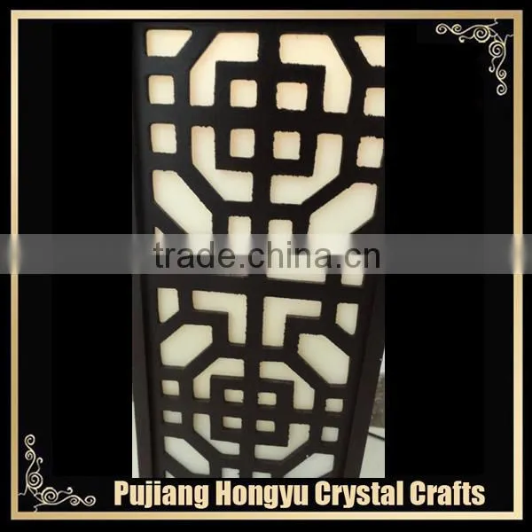 oriental penmanship floor lamp