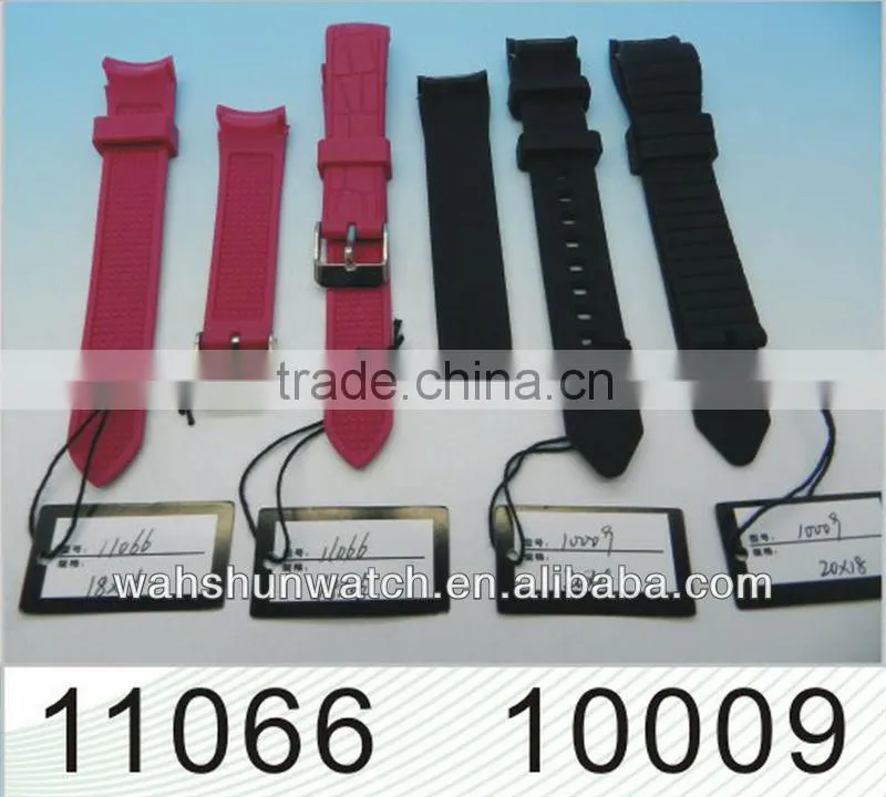 various silicone watch strap band