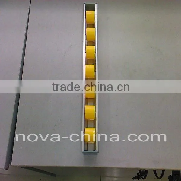 Upright frame structure Rolled Material Storage