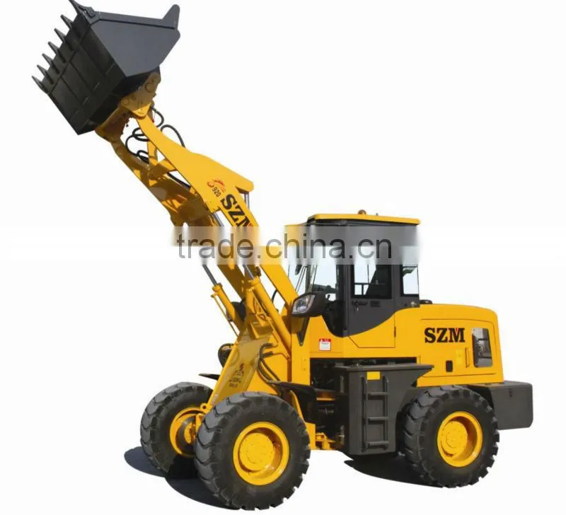 new type 2000kg wheel loader high quality 1.1m3 bucket capacity for Russia