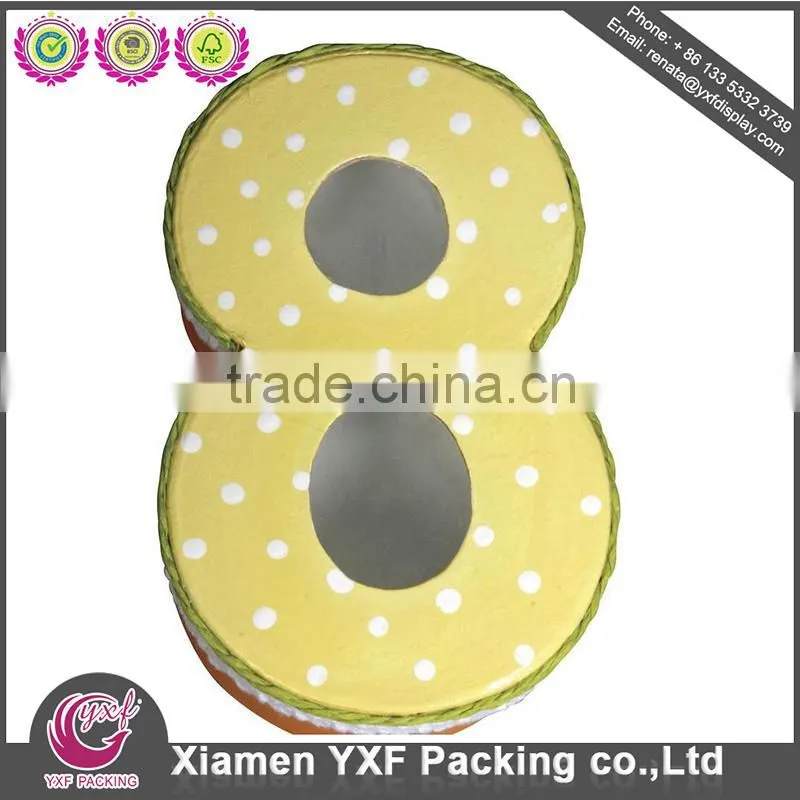 small rectangular gift bag promotion grains embossing red custom paper box Heart Shape Paper Box with Window