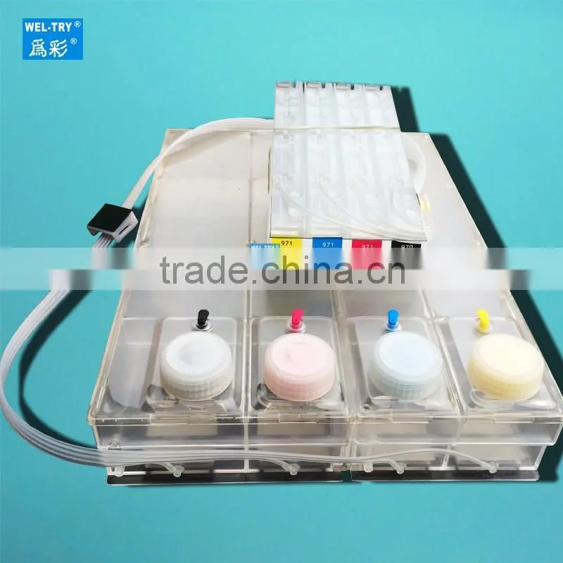for HP 970 971 empty ciss for HP Officejet Pro X451dn X551dw X476dn magic tank with chip