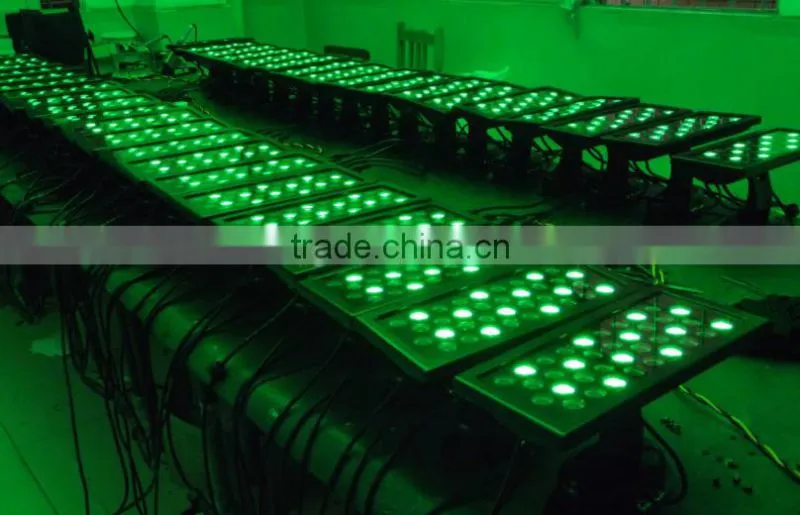 WLED 2-7 HOT 36 pcs 1w rgb leds IP65 disco 36w led wall washer