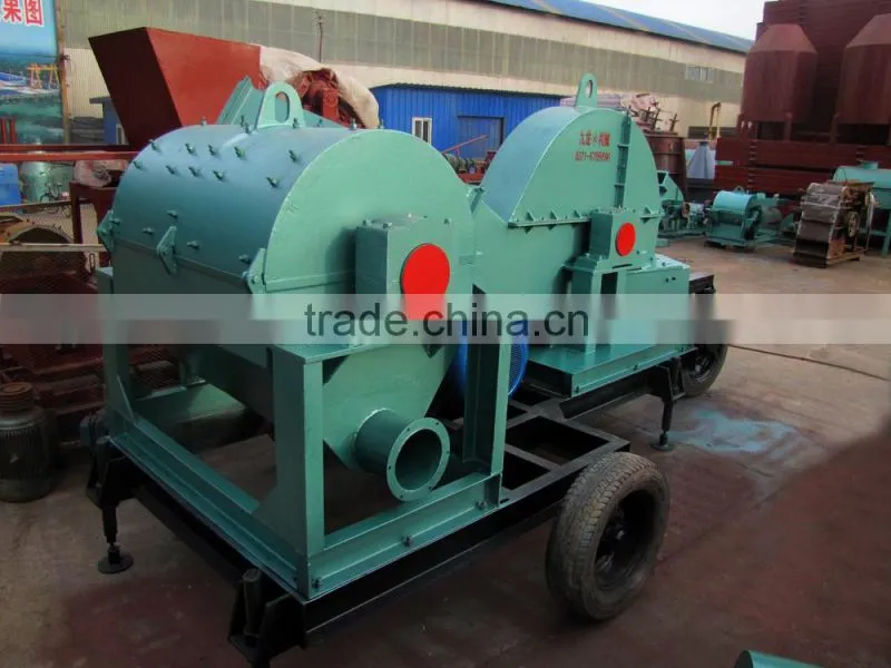 mobile wood sawdust machine